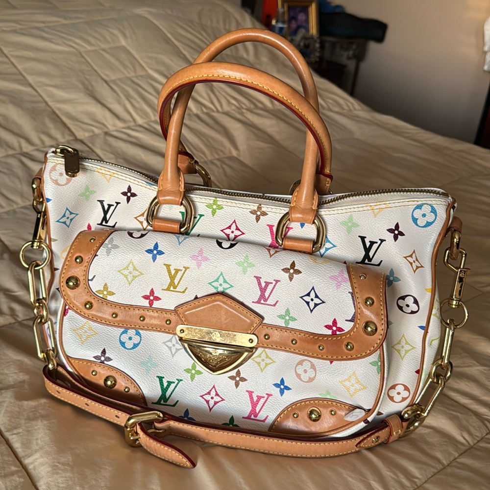 Louis Vuitton Rita White Multicolor Bag